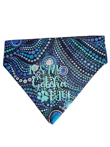 Gotcha Day Over the Collar Dog Bandana That Slips onto Their Existing Collar …