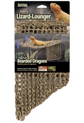 Penn Plax Natural Lizard Lounger Suction Cup 14×14 Basking Platform Area