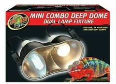 Zoo Med FBA_MP-13170000AN Mini Deep Dome Clamp Lamp