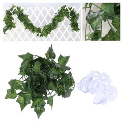 1 Set Durable Rattan Strip Jungle Vines for Reptile Decoration Green