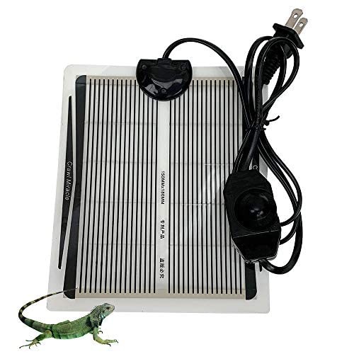 YOUMU Reptile Heating Pad- (5W/15W/25W/35W) Temperature Adjustable Terrarium