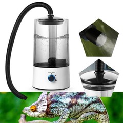 Reptile Fogger Terrariums Humidifier Fog Machine with 4L Tank & Adjustable Hose