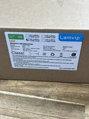 Lamvip 38W LED Black Light Bar, Blacklight Bars with Plug and Switch Purple
