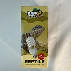 LUCKY HERP 10.0 Desert UVB Reptile Light Bulb 23W Compact Fluorescent Lamp