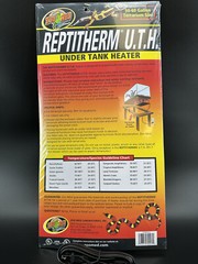 Zoo Med RH-4 ReptiTherm U.T.H. Small Under Tank Heater 10–20 Gal | NEW & Sealed