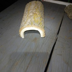 Natural Log Reptile Hide Cave House 7″-8″ Long 3″-4″ Wide 3″ Tall