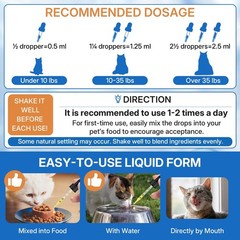 WEALLIN L-lysine Supplement for Cats, Immune Support 1PC, Brown