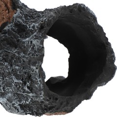Resin Reptiles Hollow Tree Trunk Terrarium Desert Decor Cave for
