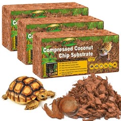 ZeeDix 10LBS Coconut Husk Chip Substrate for Reptiles – Organic Bedding