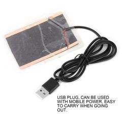 USB Heating Film Carbon Fiber Portable Heater For Reptiles && New