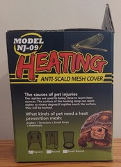 Nomoy Pet Reptile Heating Anti-Scald Mesh Cover Model NJ-09 MPN NJ-09 Mesh Guard
