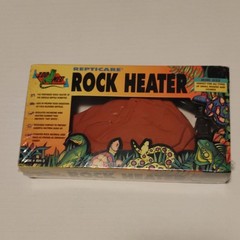 New ZOO MED ReptiTherm U.T.H. Under Tank Heater & ZOO MED ReptiCare Rock Heater.