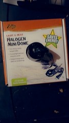 Zilla Mini Halogen Dome Light and Heat Fixture