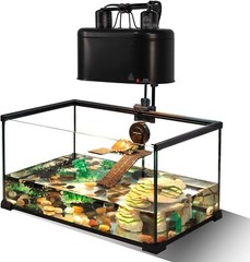 Reptile Heat Lamp Reptile Light Fixture Combo Pack, 100W UVA Turtle Basking S…