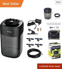 10L Reptile Mister Fogger – Silent Pump Humidifier for Terrariums and Amphibians