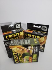 Lot Of 3 4 Pack Exo Terra Crested Gecko Yellow Food Reptile Lizard Exp 01/27
