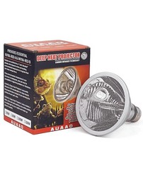 50W Deep Heat Infrared Projector Lamp for Reptiles, Emits both Infrared A & B Wa