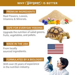 2oz Desert/Grassland Tortoise Food Supplement, Flower Salad Mix Topper. Super…