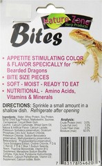 Nature Zone Juvenile Bearded Dragon Bites Nutritious Soft Moist Pet Food 2 oz