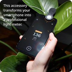 Lightray Mobile Light- and PAR Meter | Smartphone-Based PPFD, DLI, Illuminance M
