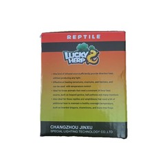 Lucky Herp Reptile Ceramic Heat Emitter Bulbs 150W. (2-Pack) No-Light Heater.New