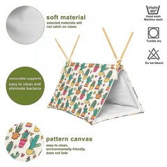 Bearded Dragon Tent Hide, Reptile Hide Bed for Leopard Gecko, Dragon Bed/Den …