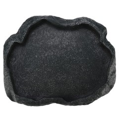 Green M ABS Resin Reptile Feeder Bowl For Tortoise Lizard