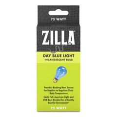 Zilla Night Day Blue Incandescent Bulb for Reptiles Watt 75 Watts (3 Units)