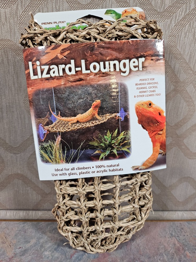 PENN-PLAX – Lizard Lounger – Corner Triangle – 100% Natural – Brand New