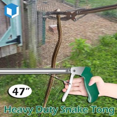 47″ Heavy Duty Reptile Snake Tong Corn Rattle Snake Catcher Handling Tool Stick