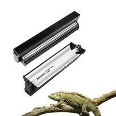 T5 10.0 UVB Reptile Light Fixture, T5 UVA UVB Light Tube Lamp Blub 8W 12″ for…