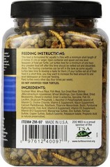 Zoo Med All Natural Gourmet Aquatic Turtle Food Pellets 6 ounces – 4 Pack