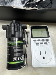 Ycxydr Automatic Reptile Misting System Humidifier w/Timer & 6 Nozzles