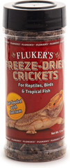 Freeze Dried Crickets, Ideal for Reptiles, Birds, and Fish, Packed with Protein