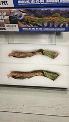 Reptile Tank Habitat Accessory Reptile Forest Climbing Resin Branch 7 Inch 2pack