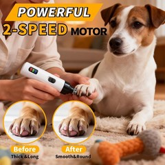 Silent Groom pro for Dogs,Silent Groom pro Nail Grinder,Dog Nail Grinder Quie…