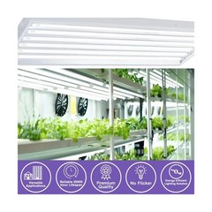 Konideke 46 Inches T5 Fluorescent Bulb 54W, F54T5/850/HO 54 Watt T5 High Outp…