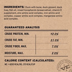 Vital Essentials Freeze Dried Cat Food, Raw Duck Crunchy Mini Nibs | Complete…