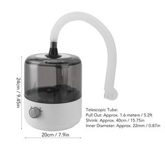 3.5L Reptile Humidifier Large Capacity 280mL/h Top Fill Fogger With Humidity