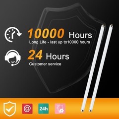 30W UVB 10.0 Reptile Light Bulb 2 Pack – UVA UVB Fluorescent Lamp for Lizards, A