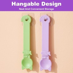 Cat Treat Spoon Squeeze Feeders, Multi-Function Kitten Strip for Wet Food
