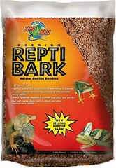Zoo Med Reptile Bark Natural Reptile Bedding Made of 100% Pure Fir Bark 8-Quarts