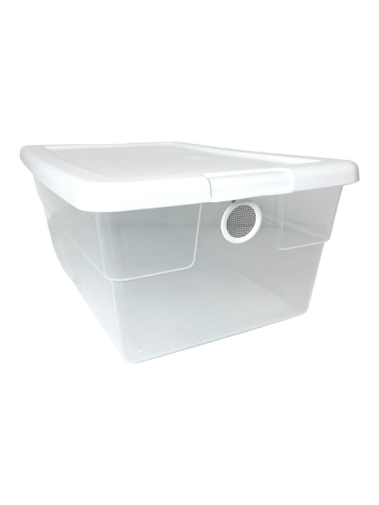 Vented Enclosure Container 6 Qt Isopod Terrarium Reptile Bug Vivarium 1 Vent