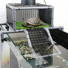 Extra Large Turtle Basking Platform, RES Basking Dock, above Tank Dry Resting Ar