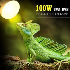 8 Pcs 100W Reptile Heat Lamp Bulbs – UVA Basking Light for Bearded Dragons, Turt