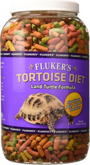 Tortoise Diet, Large Pellet Food, Land Turtle Formula, 3.5 Lbs.