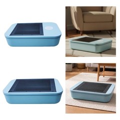 Mealworm Breeding Box Sturdy Easy to Clean Container Reusable Feeding Bin
