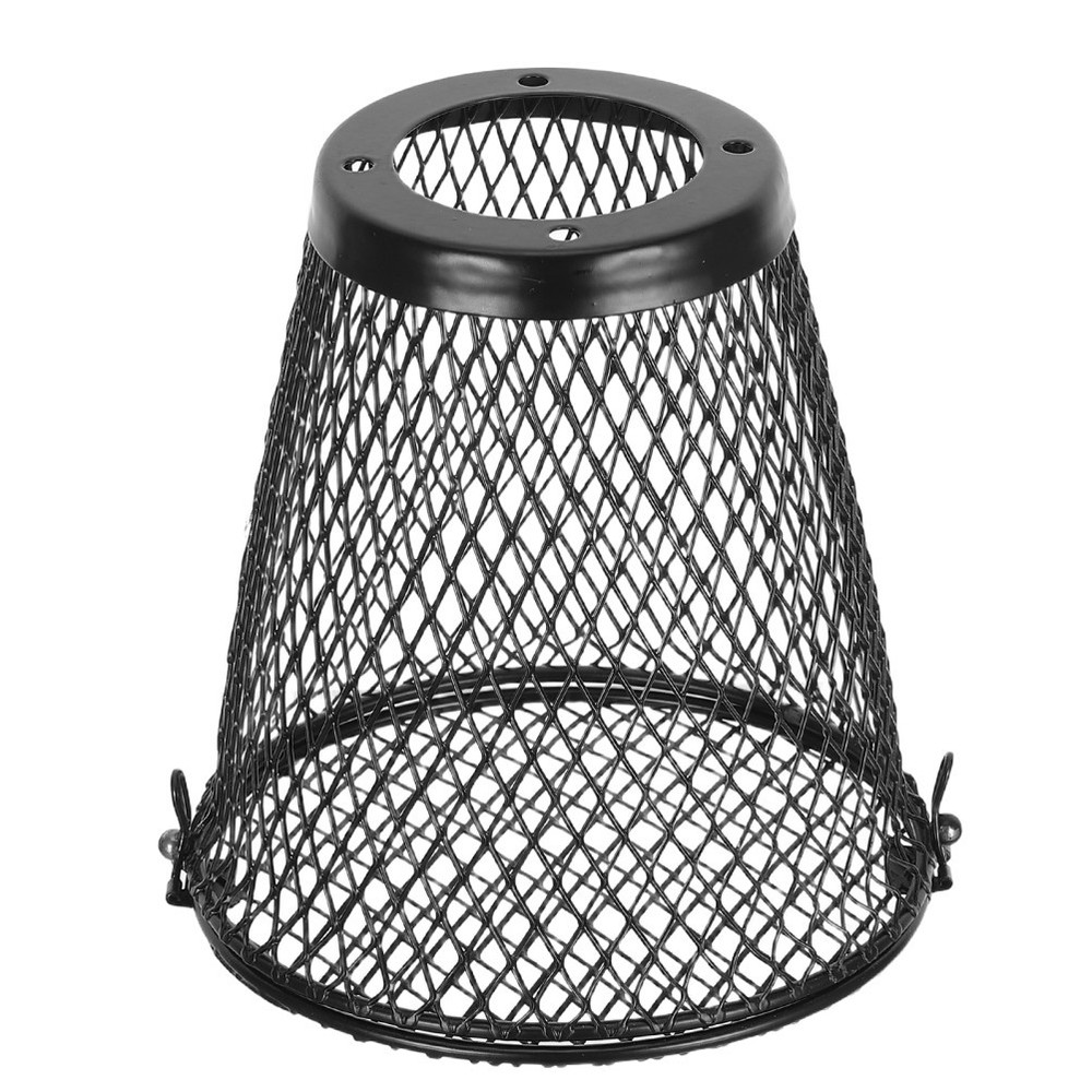 Reptile Anti-Scald Lampshade, Heat Lamp Mesh Cage Lampshade Cover for Turtles