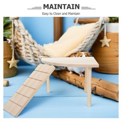 Chinchilla Cage Platform Hamster Accessories Cages Cute Climbing Stairs