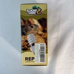 LUCKY HERP 10.0 Desert UVB Reptile Light Bulb 23W Compact Fluorescent Lamp